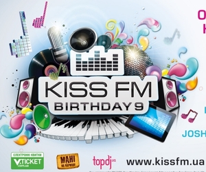 8 октября ведущая танцевальная радиостанция Украины “Kiss FM” отпразднует 9 лет