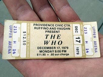 Фанаты посетят концерт легендарных «The Who» по входным билетам 33 летней давности