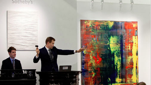 Картина Герхарда Рихтера из коллекции музыканта Эрика Клэптона поставила рекорд на аукционе «Sotheby’s»