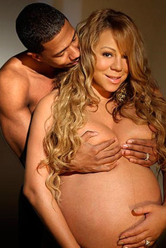 Mariah Carey снялась обнаженной вместе с мужем (фото)