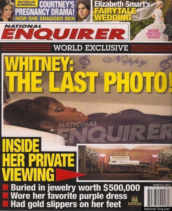 Подробности похорон и последние снимки Уитни Хьюстон, включая сделанный тайно в похоронном доме (фоторепортаж)