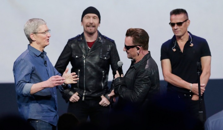 Новый альбом U2, спонсором которого является компания Apple, не дождался долгожданного успеха